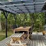 Family Retreat Between Forest And In Odden *