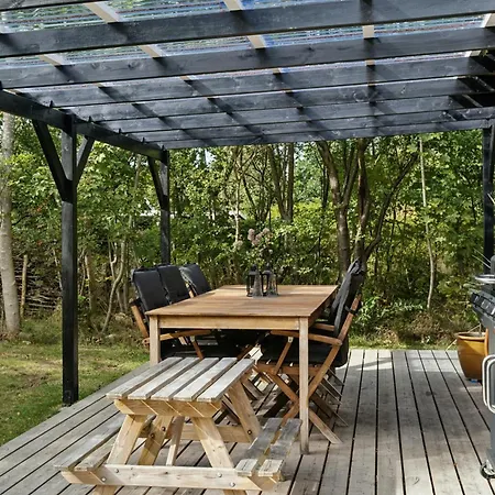 Family Retreat Between Forest And In Odden *